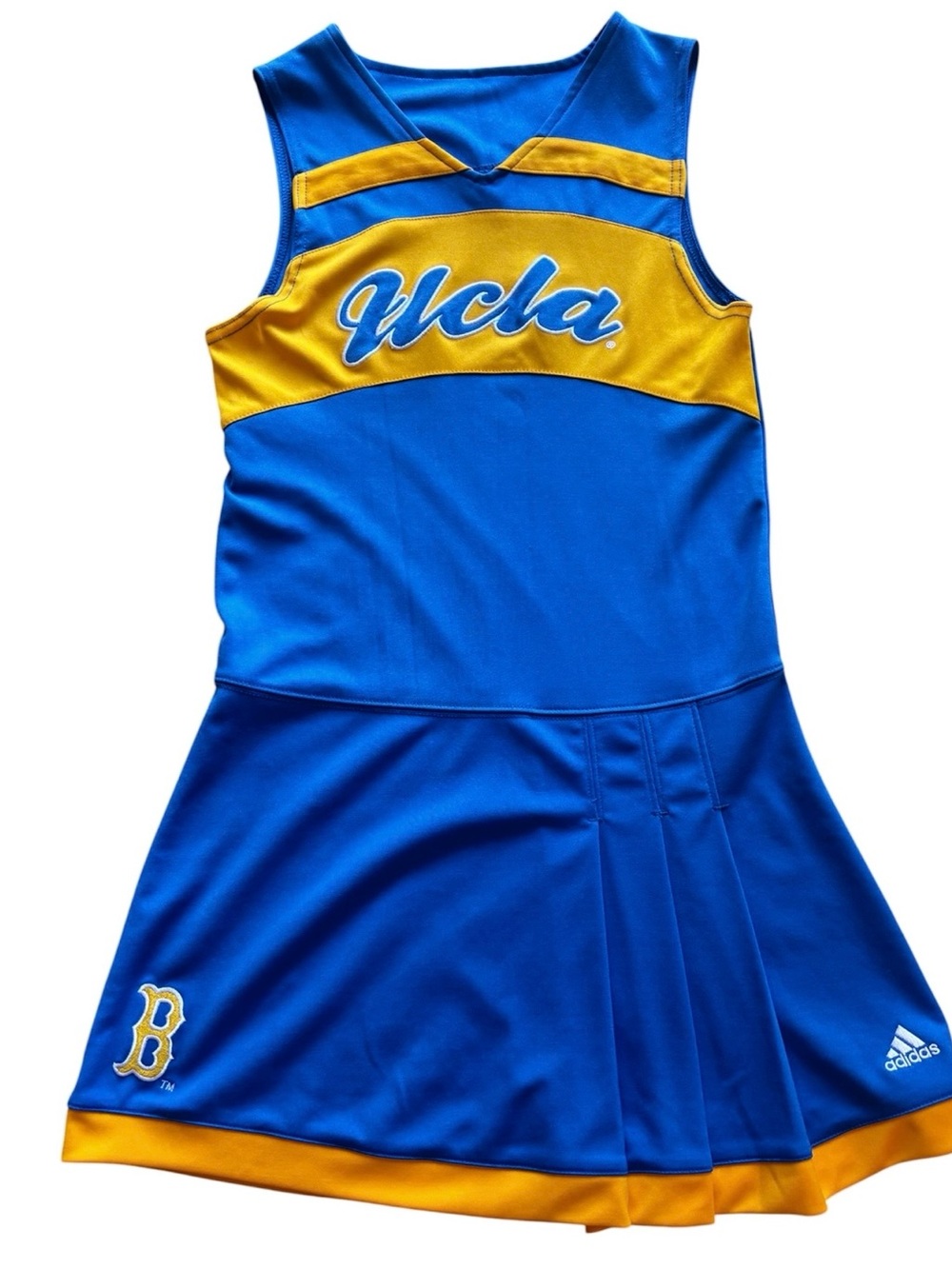 adidas Girls' UCLA Blue & Yellow Cheer Dress